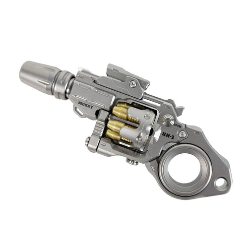Alloy multifunctional revolver decompression toy