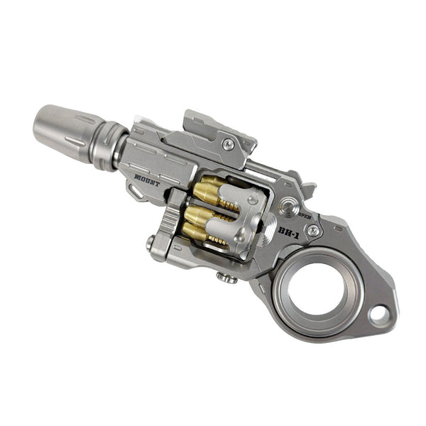 Alloy multifunctional revolver decompression toy