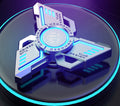 Verancy EDC Fidget Toys - Luminous Ninja dart